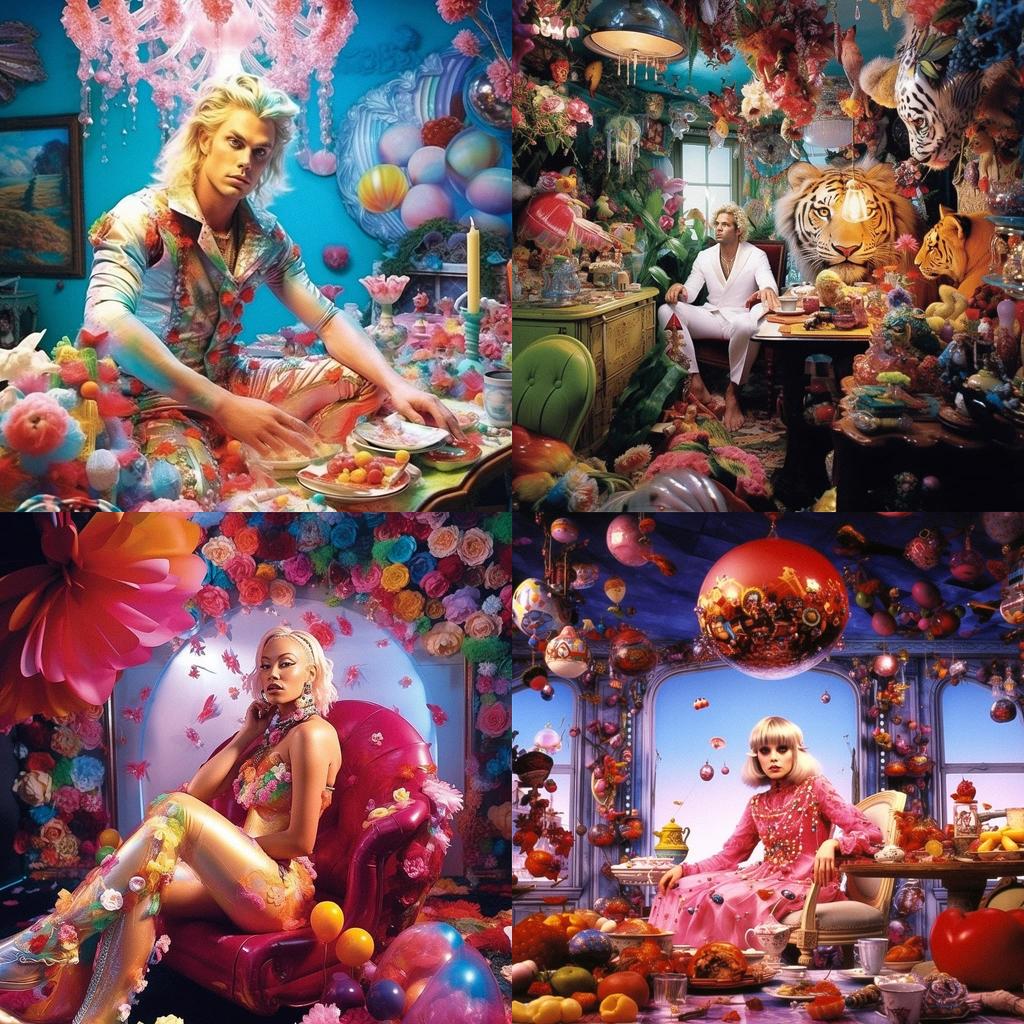 David LaChapelle style, Midjourney V5.1, render 1 of 4
