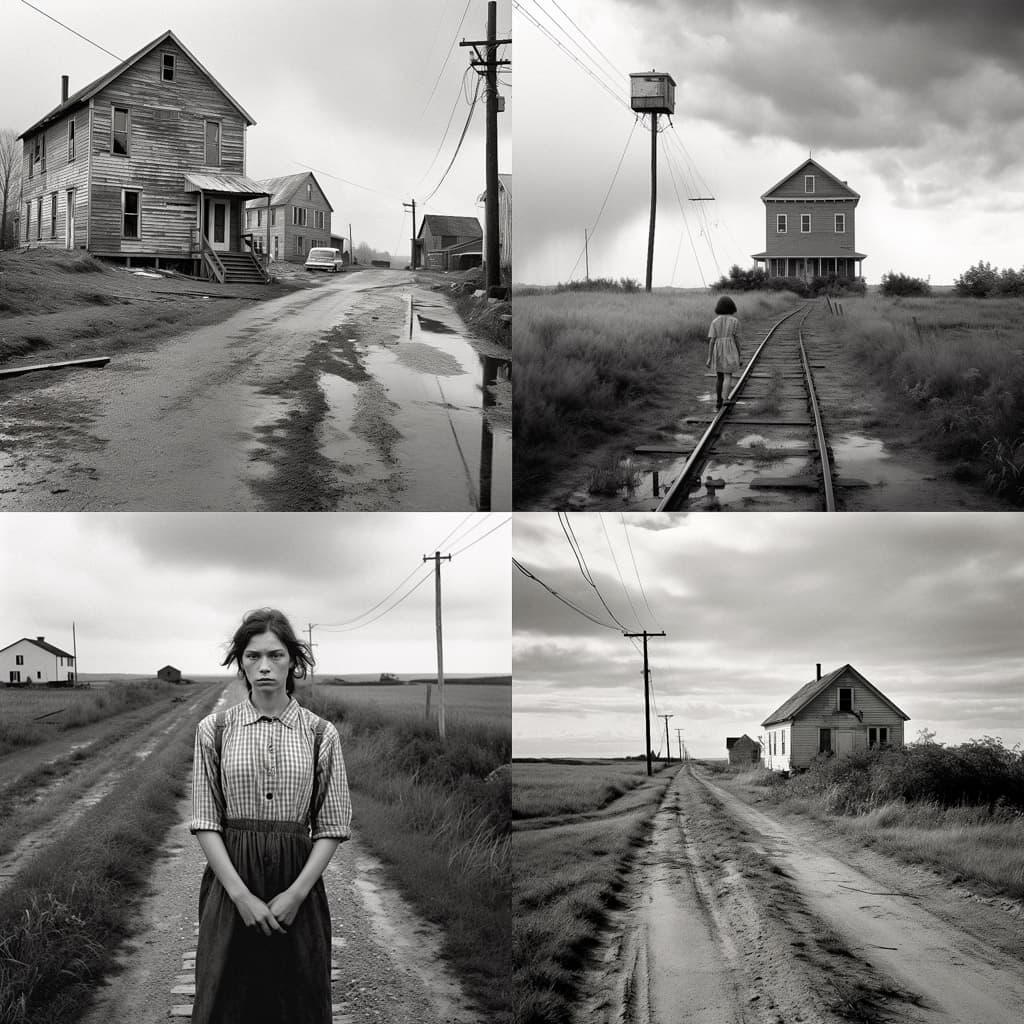 David Plowden style, Midjourney V5.1, render 1 of 4