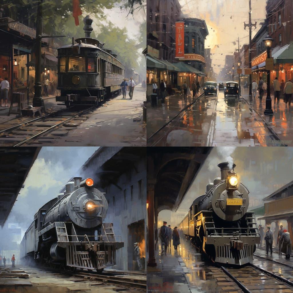 David Tutwiler style, Midjourney V5.1, render 1 of 4