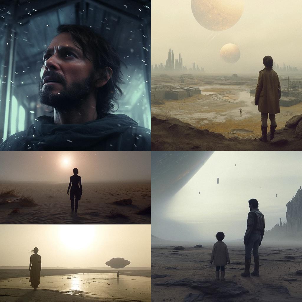 Denis Villeneuve style, Midjourney V5.1, render 1 of 4