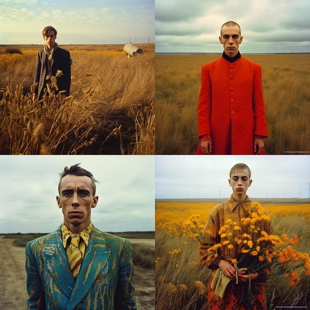 Derek Jarman style, Midjourney V5.1, render 1 of 4