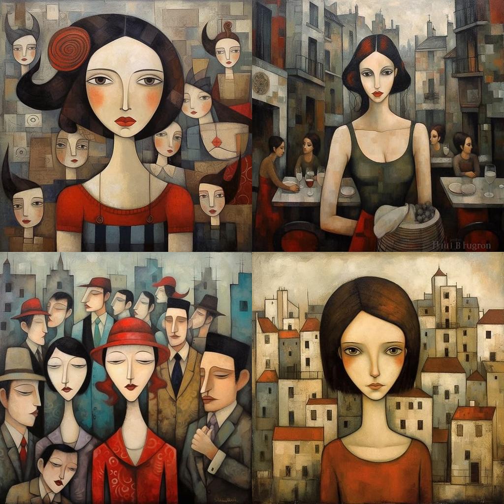 Didier Lourenco style, Midjourney V5.1, render 1 of 4