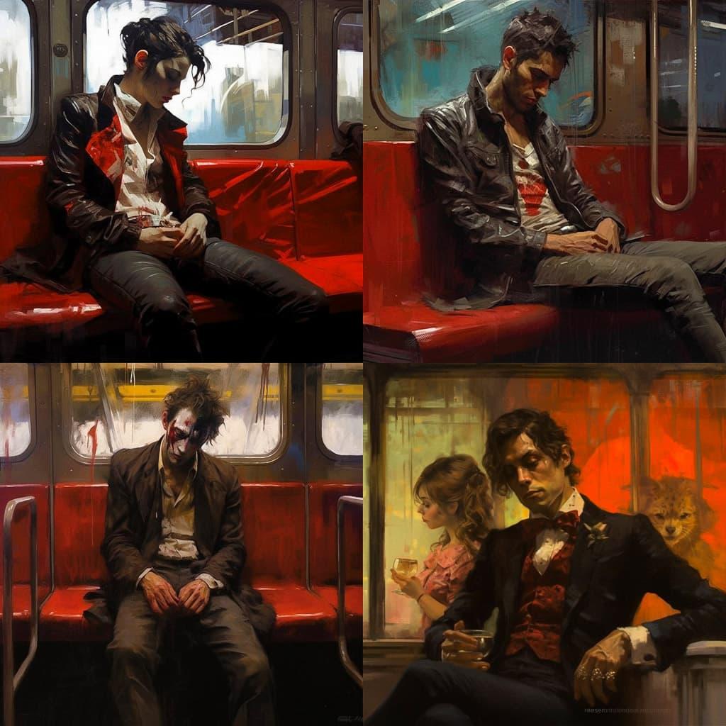 Diego Dayer style, Midjourney V5.1, render 1 of 4