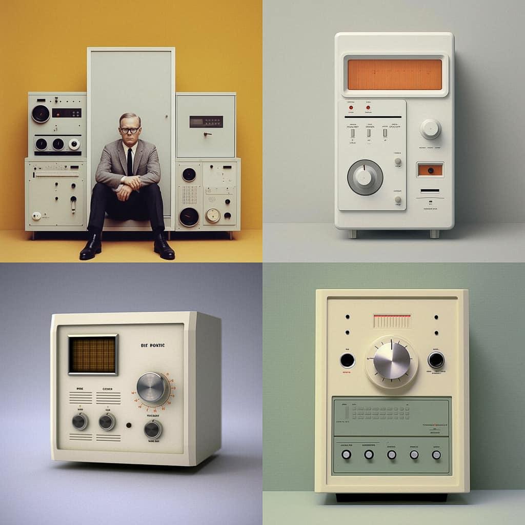 Dieter Rams style, Midjourney V5.1, render 1 of 4