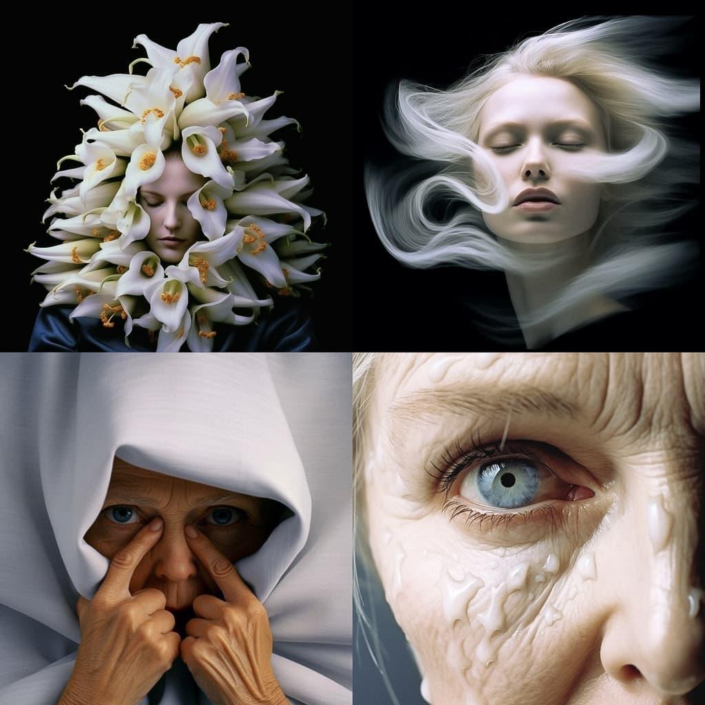Douglas Kirkland style, Midjourney V5.1, render 1 of 4