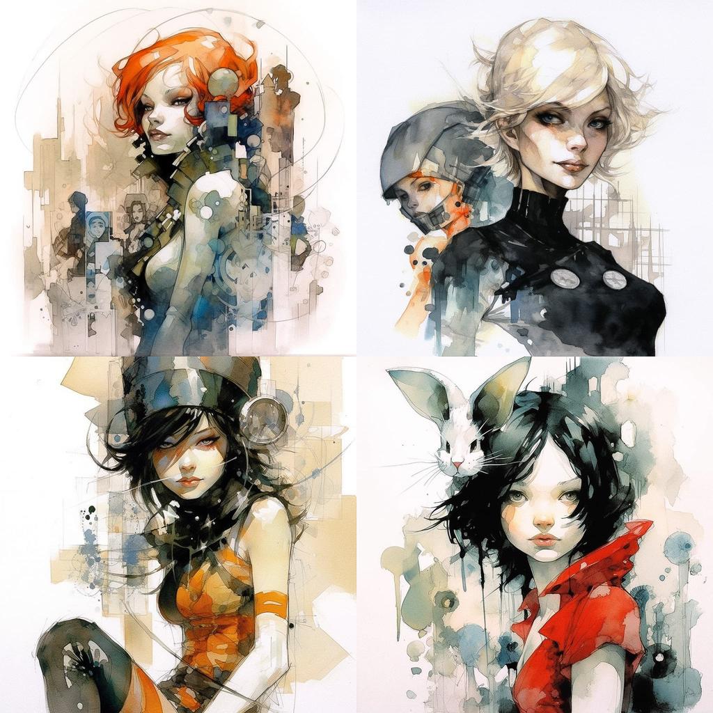 Dustin Nguyen style, Midjourney V5.1, render 1 of 4