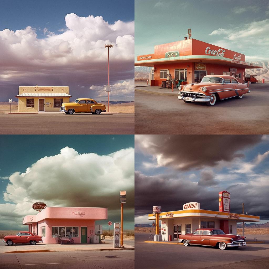 Ed Freeman style, Midjourney V5.1, render 1 of 4