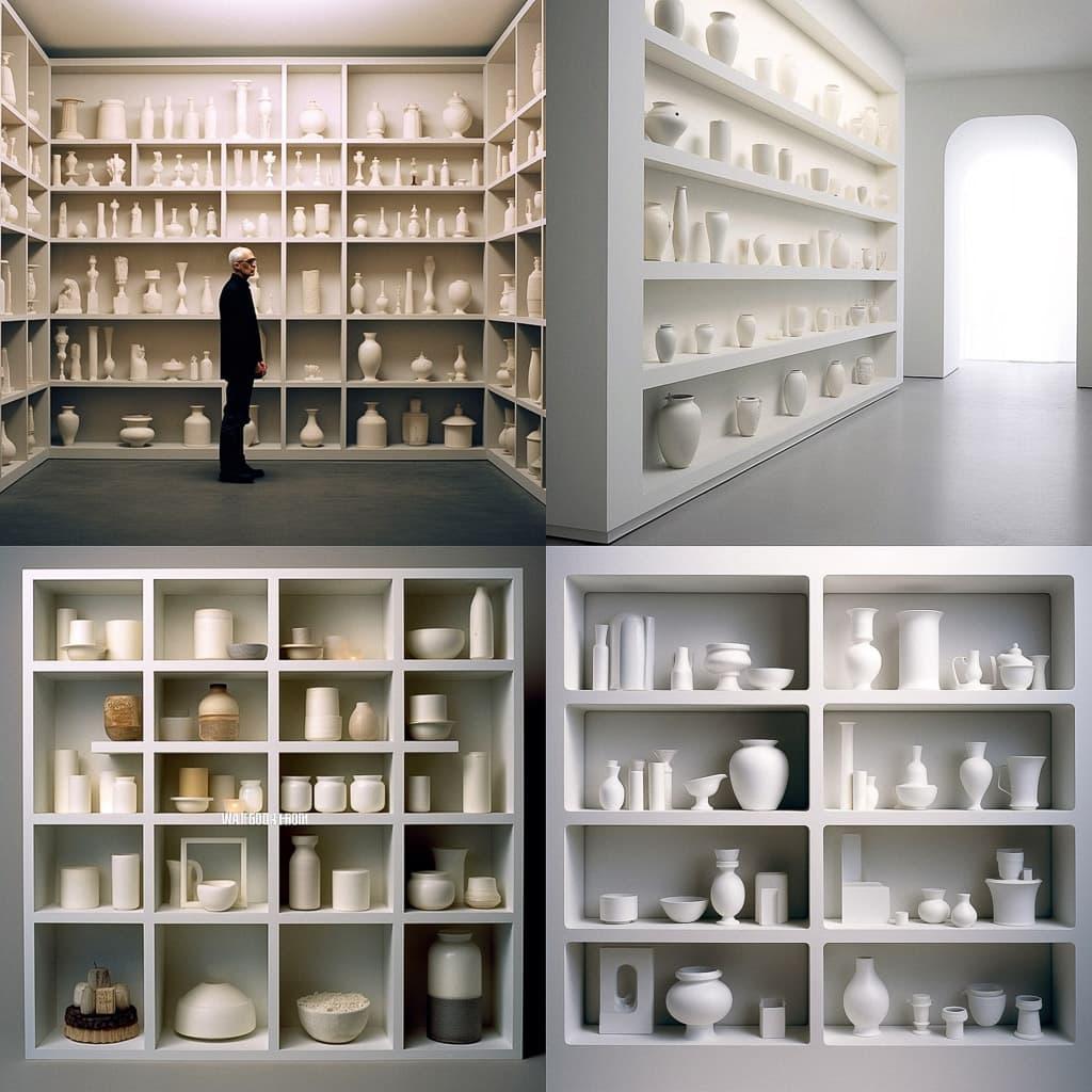 Edmund de Waal style, Midjourney V5.1, render 1 of 4