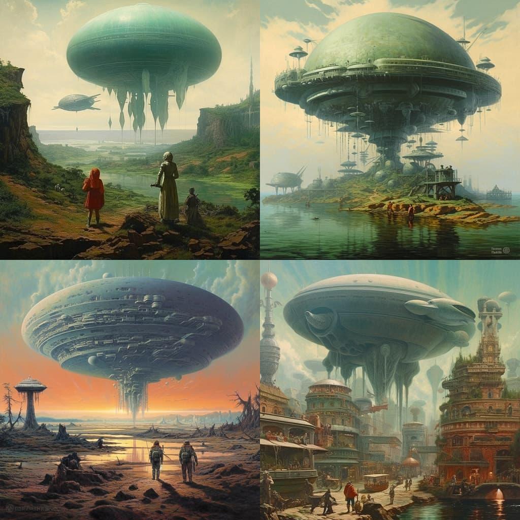 Edward Blair Wilkins style, Midjourney V5.1, render 1 of 4