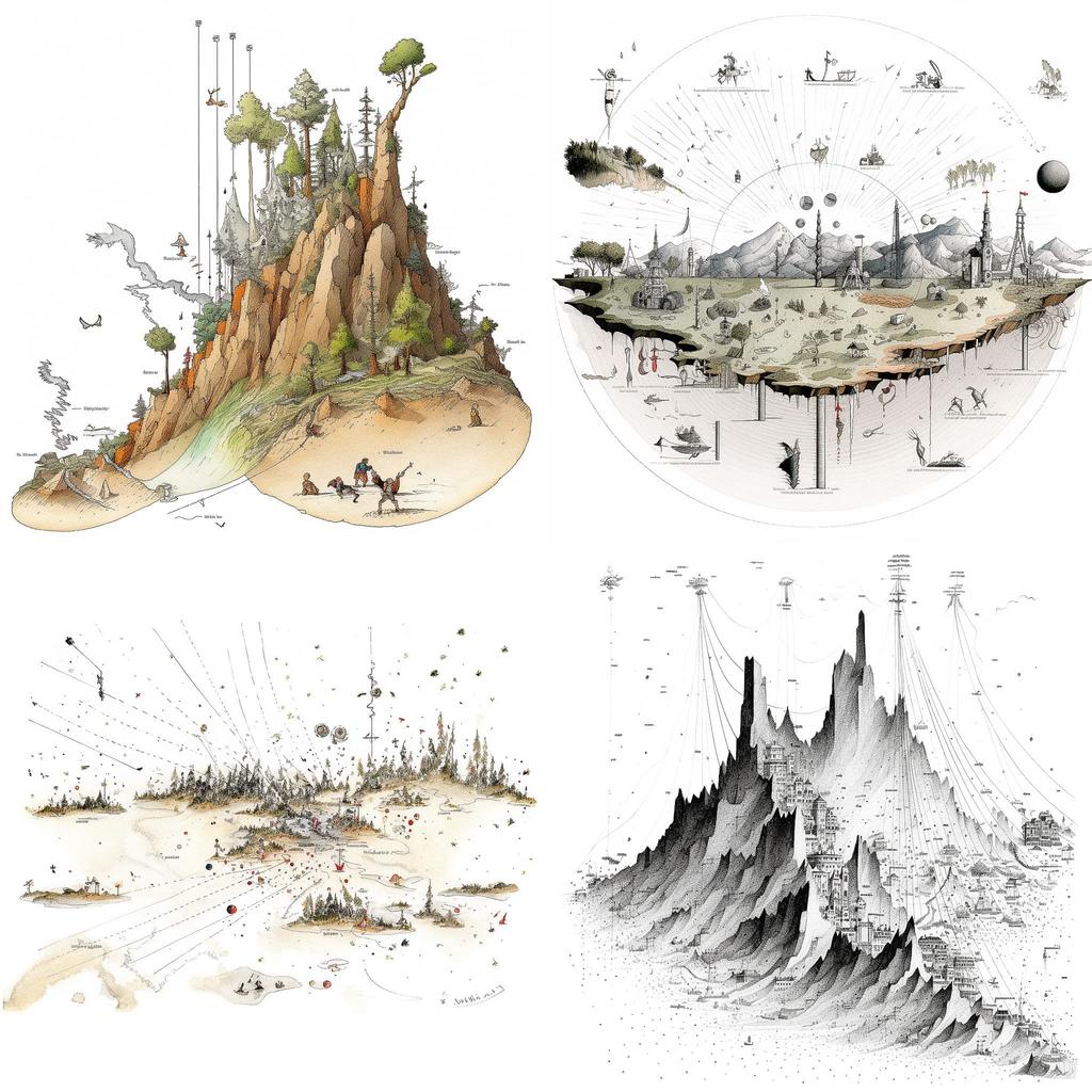 Edward Tufte style, Midjourney V5.1, render 1 of 4