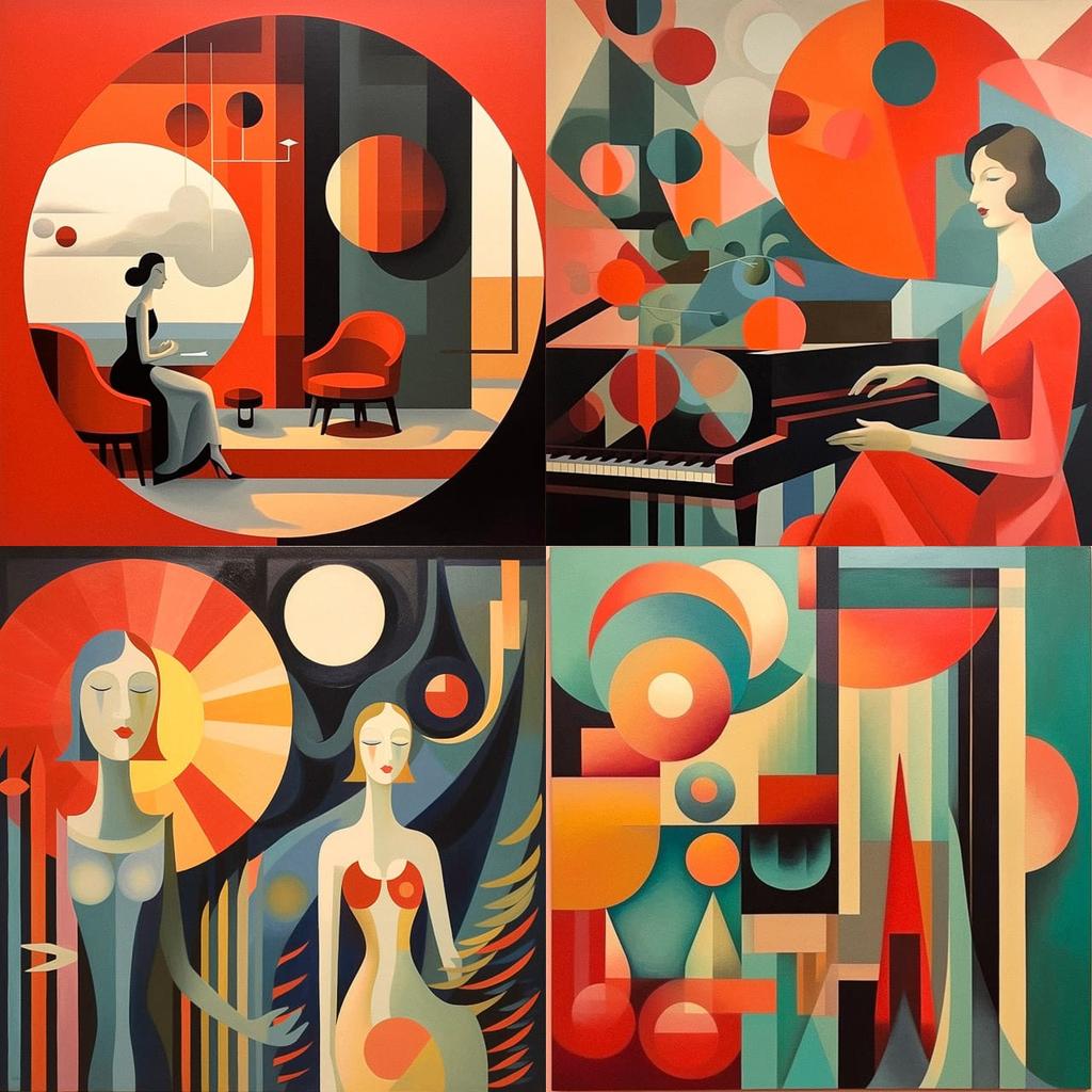 Elaine Lustig Cohen style, Midjourney V5.1, render 1 of 4