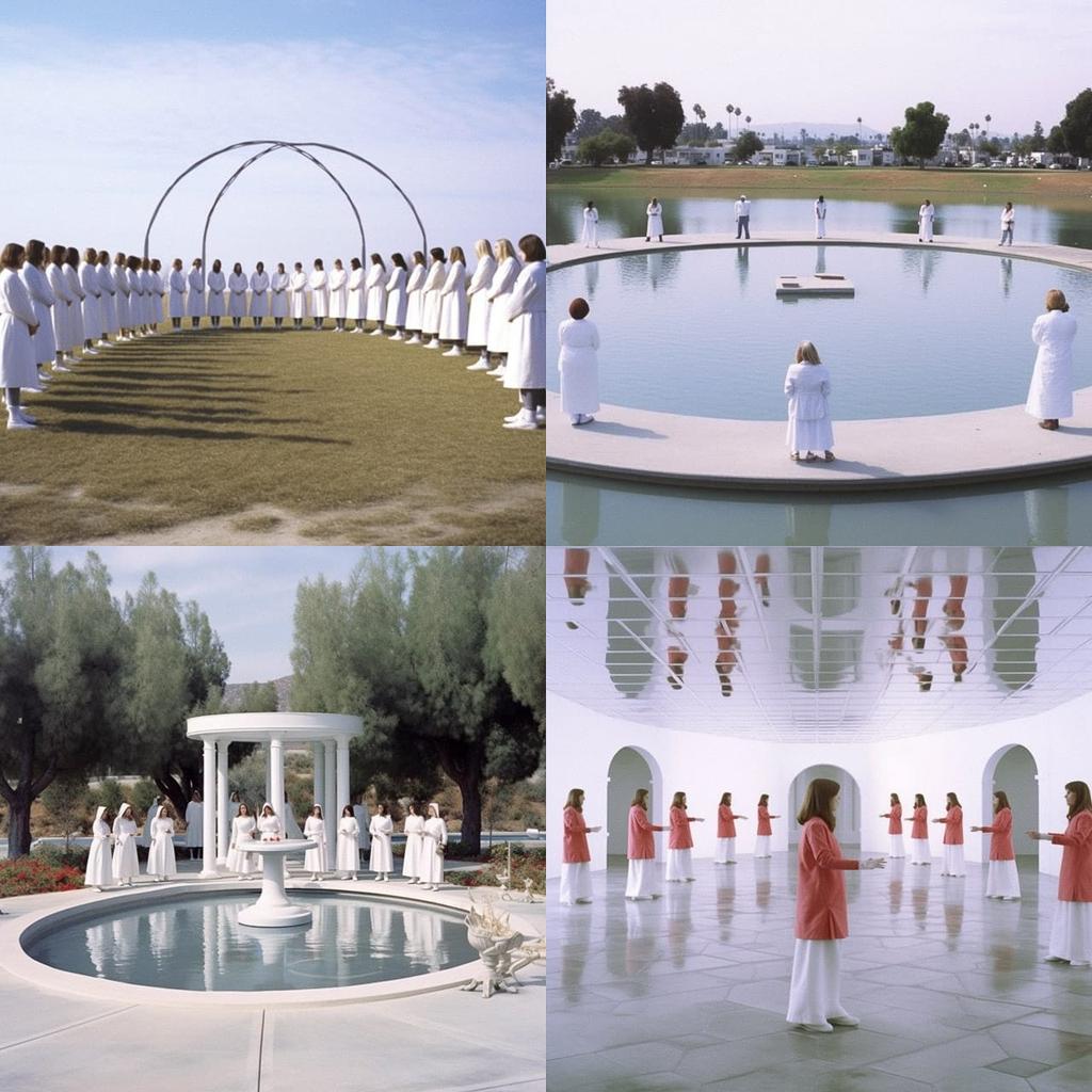 Eleanor Antin style, Midjourney V5.1, render 1 of 4