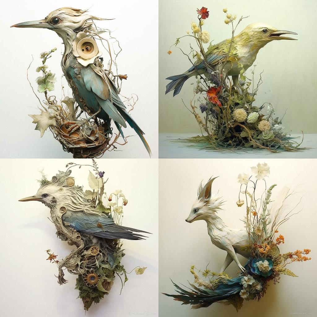 Ellen Jewett style, Midjourney V5.1, render 1 of 4