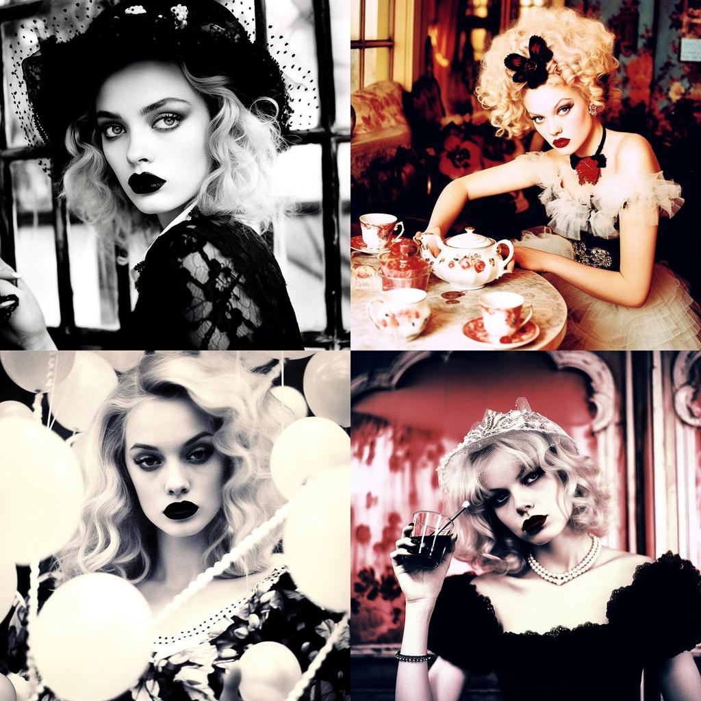 Ellen von Unwerth style, Midjourney V5.1, render 1 of 4