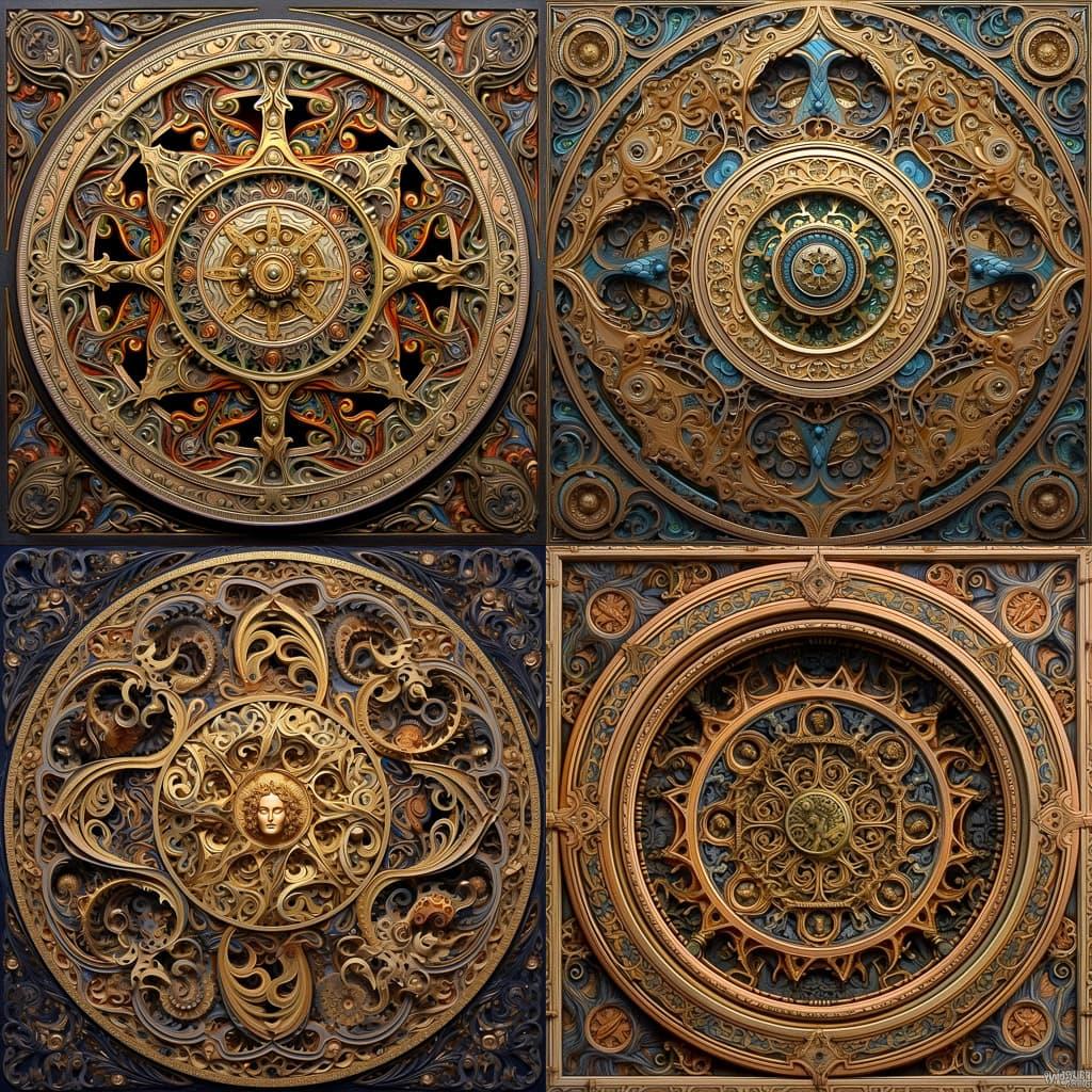 Eric Standley style, Midjourney V5.1, render 1 of 4