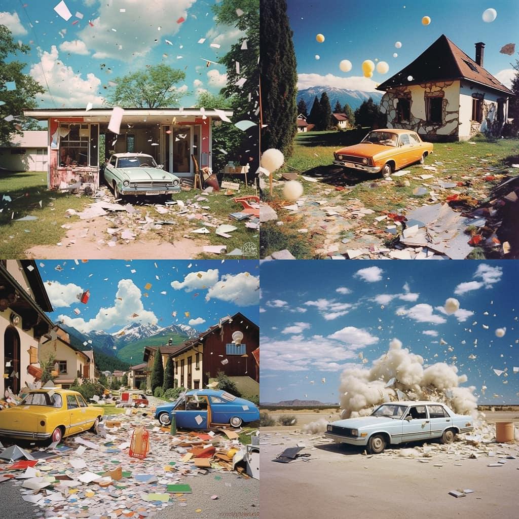 Erik Kessels style, Midjourney V5.1, render 1 of 4