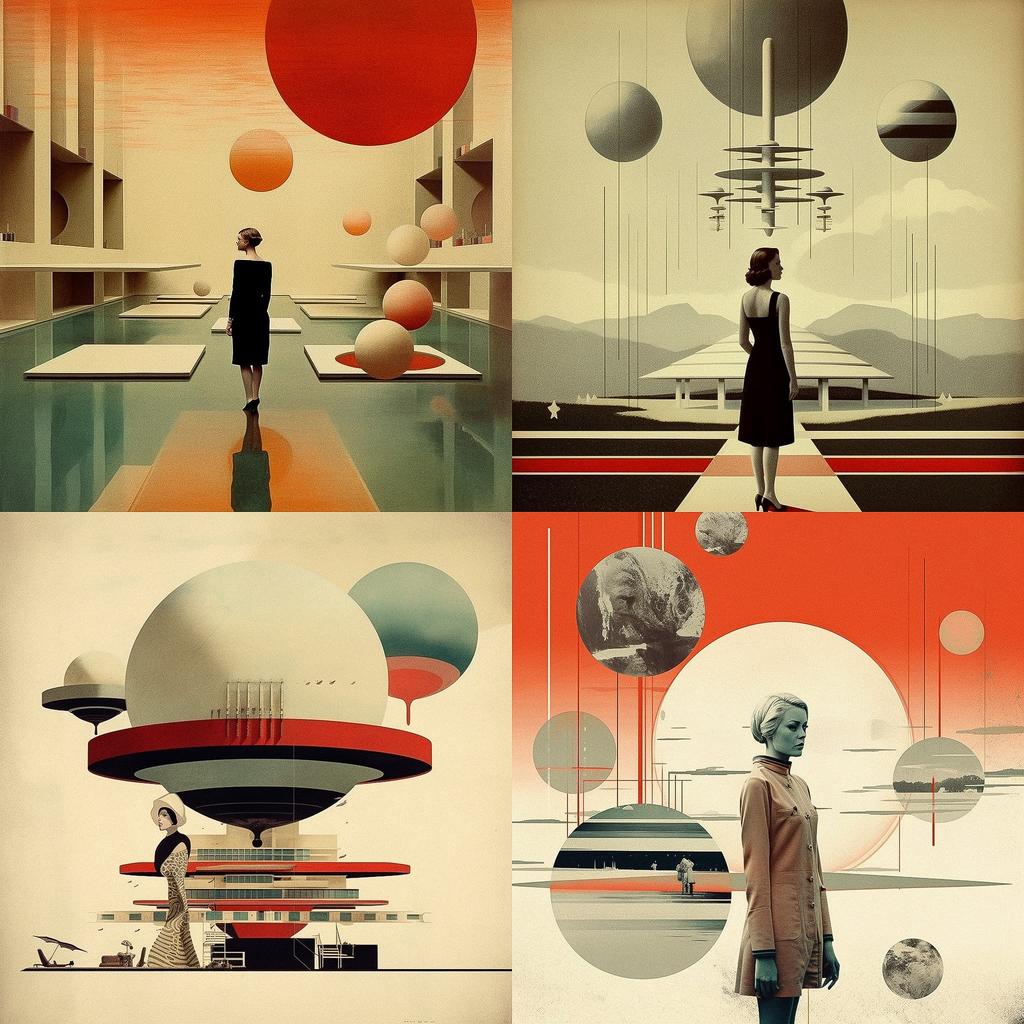 Erik Nitsche style, Midjourney V5.1, render 1 of 4