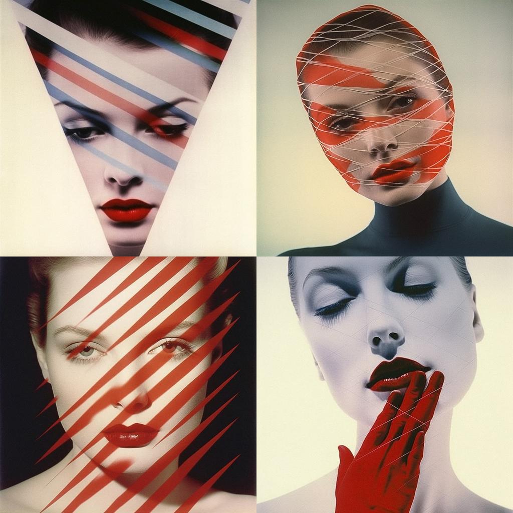 Erwin Blumenfeld style, Midjourney V5.1, render 1 of 4