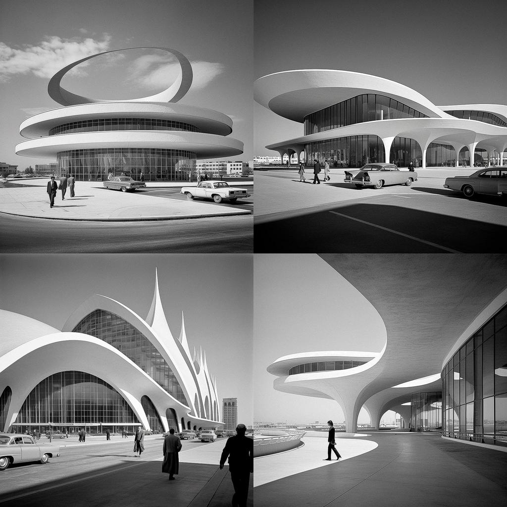 Ezra Stoller style, Midjourney V5.1, render 1 of 4