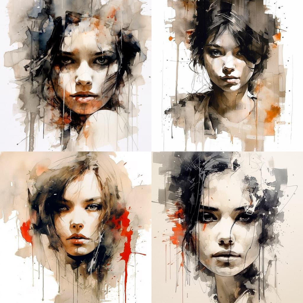 Florian Nicolle style, Midjourney V5.1, render 1 of 4