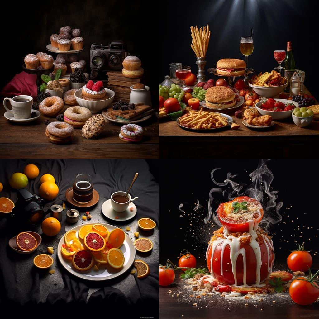 Food photography style, Midjourney V5.1, render 1 of 4