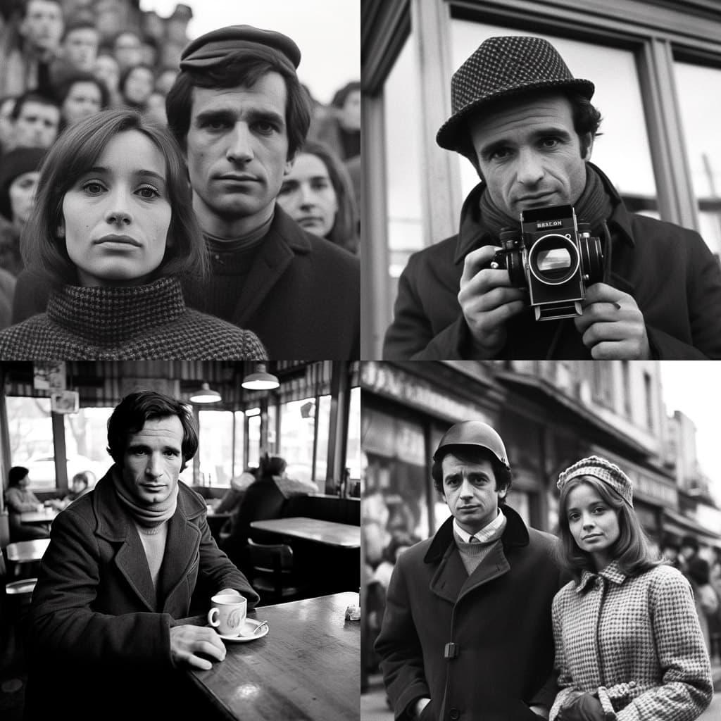 Francois Truffaut style, Midjourney V5.1, render 1 of 4