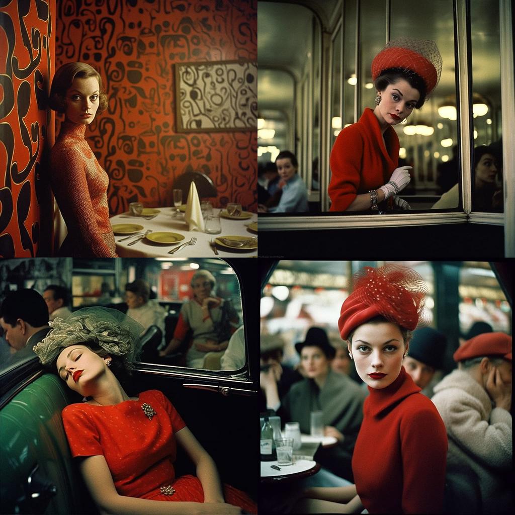 Frank Horvat style, Midjourney V5.1, render 1 of 4