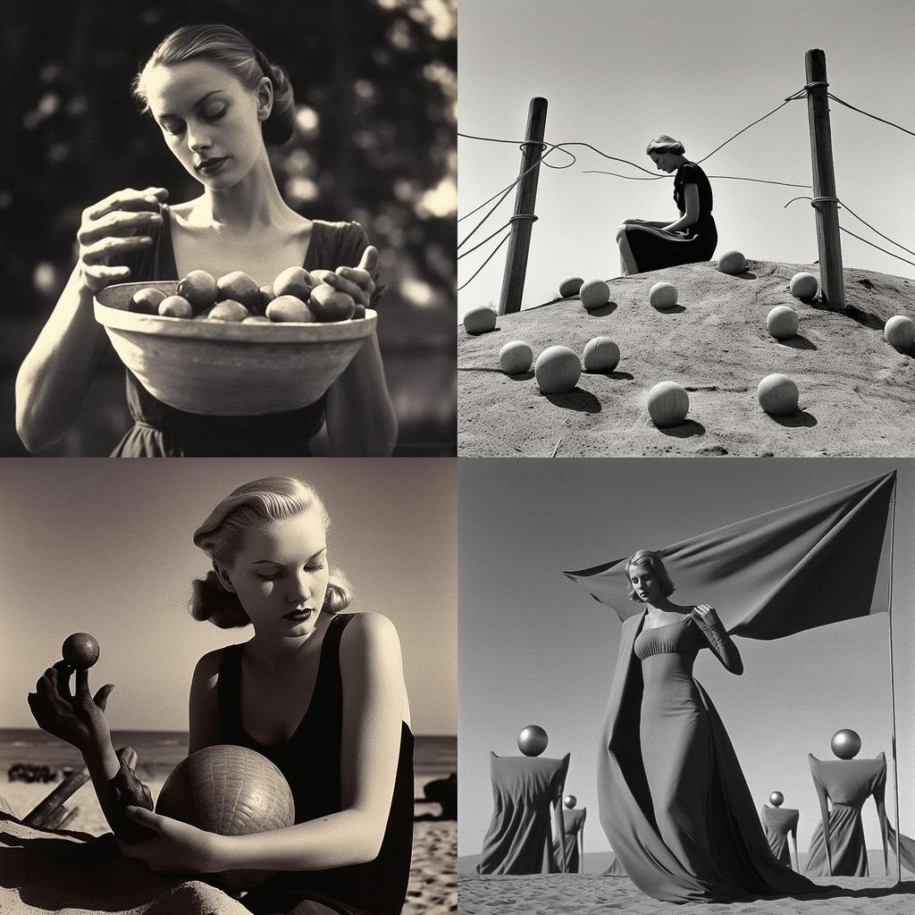 Fritz Henle style, Midjourney V5.1, render 1 of 4