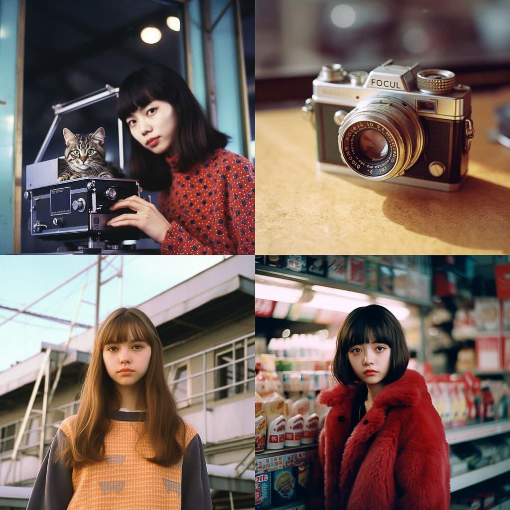 Fujicolor C200 style, Midjourney V5.1, render 1 of 4