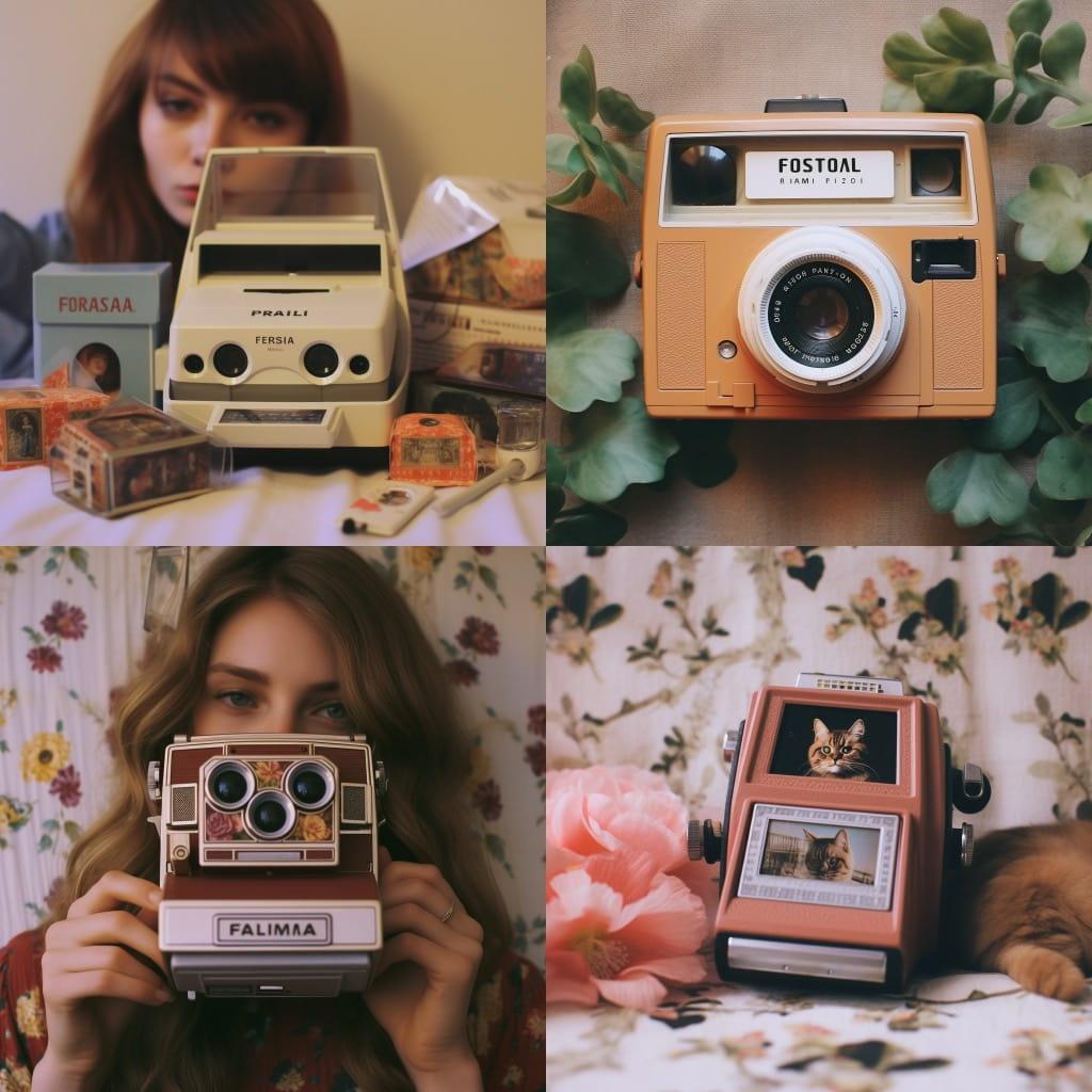 Fujifilm instax style, Midjourney V5.1, render 1 of 4