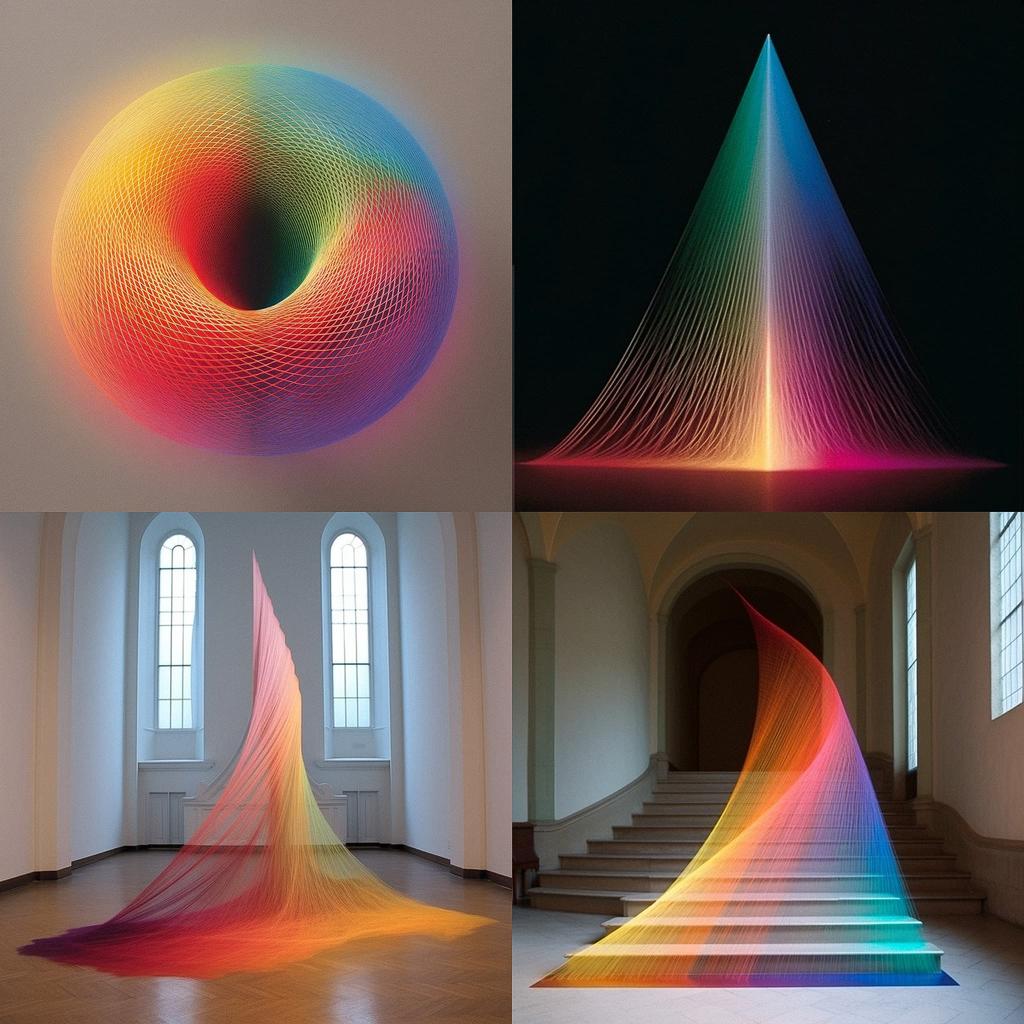 Gabriel Dawe style, Midjourney V5.1, render 1 of 4