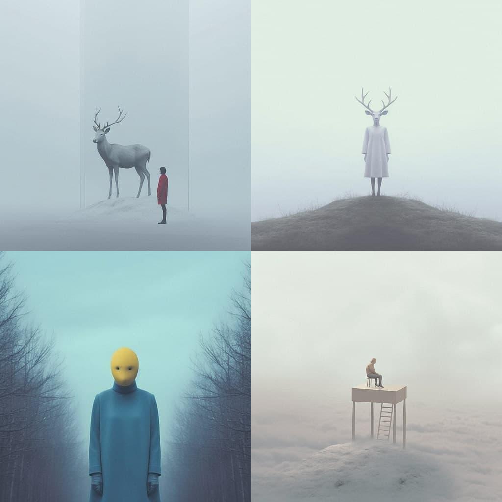 Gabriel Isak style, Midjourney V5.1, render 1 of 4
