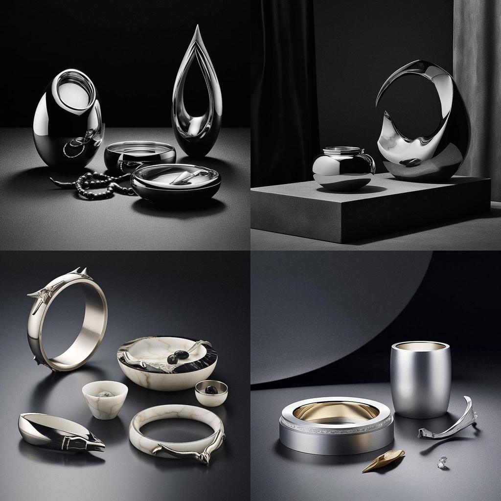 Georg Jensen style, Midjourney V5.1, render 1 of 4