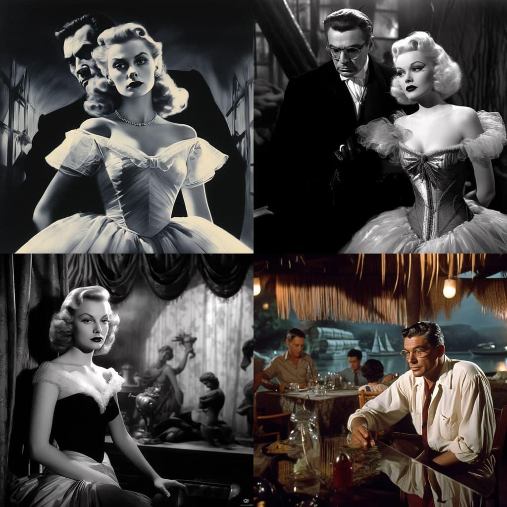 George Cukor style, Midjourney V5.1, render 1 of 4