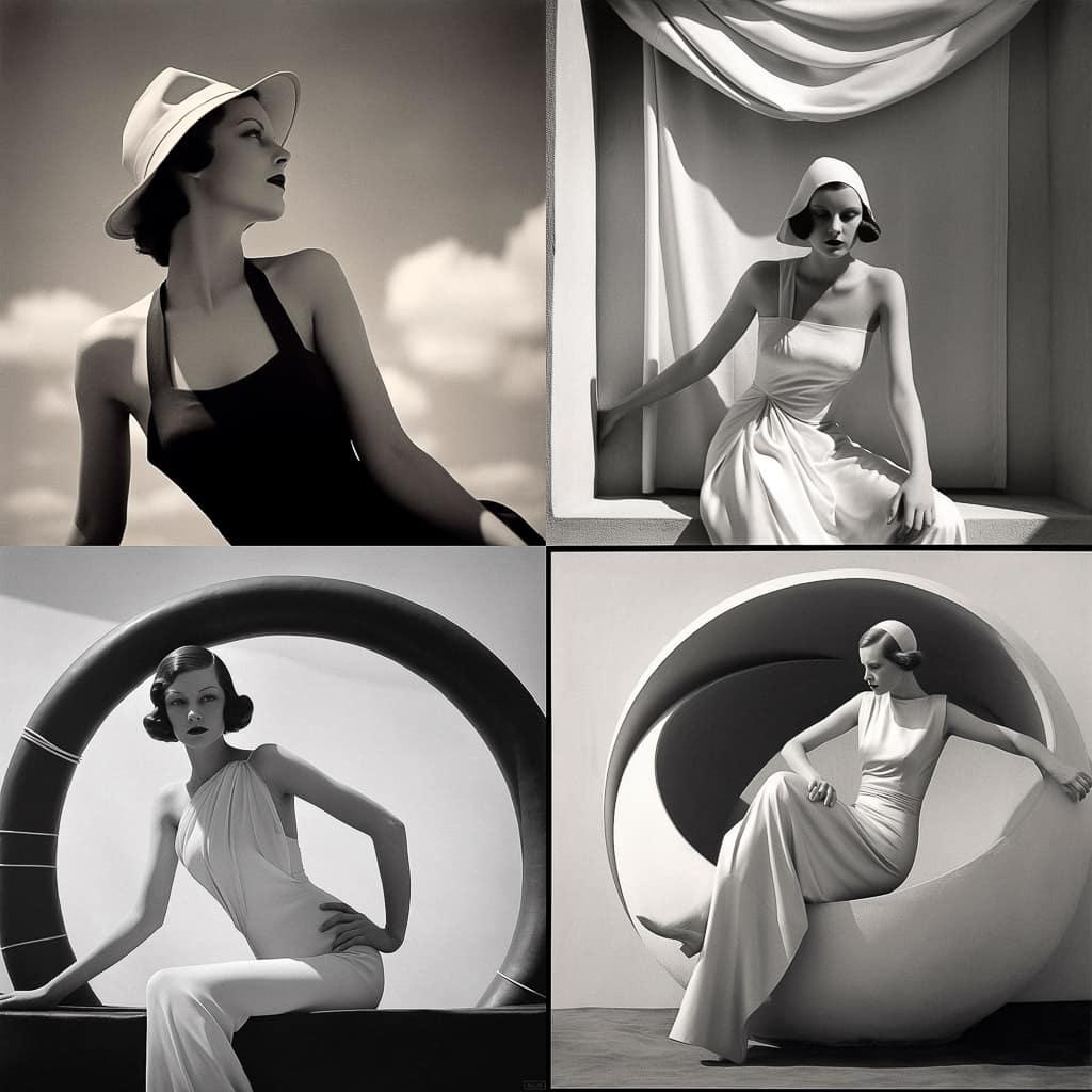 George Hoyningen-Huene style, Midjourney V5.1, render 1 of 4