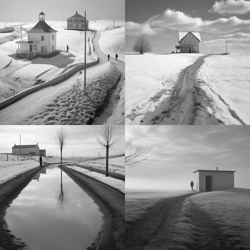 Gerry Johansson style, Midjourney V5.1, render 1 of 4