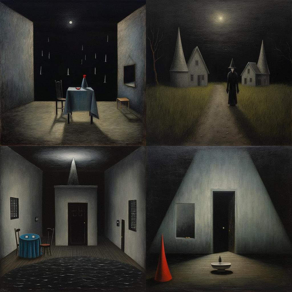 Gertrude Abercrombie style, Midjourney V5.1, render 1 of 4
