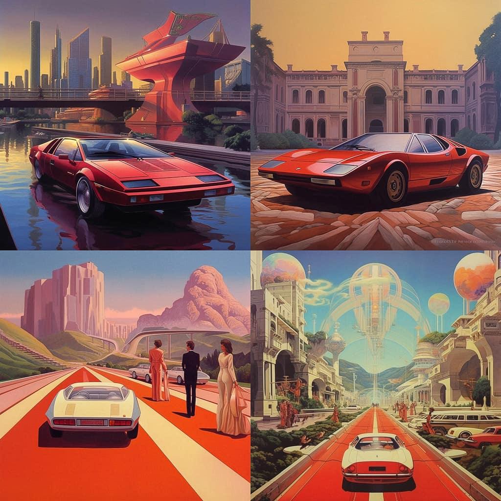 Giorgetto Giugiaro style, Midjourney V5.1, render 1 of 4