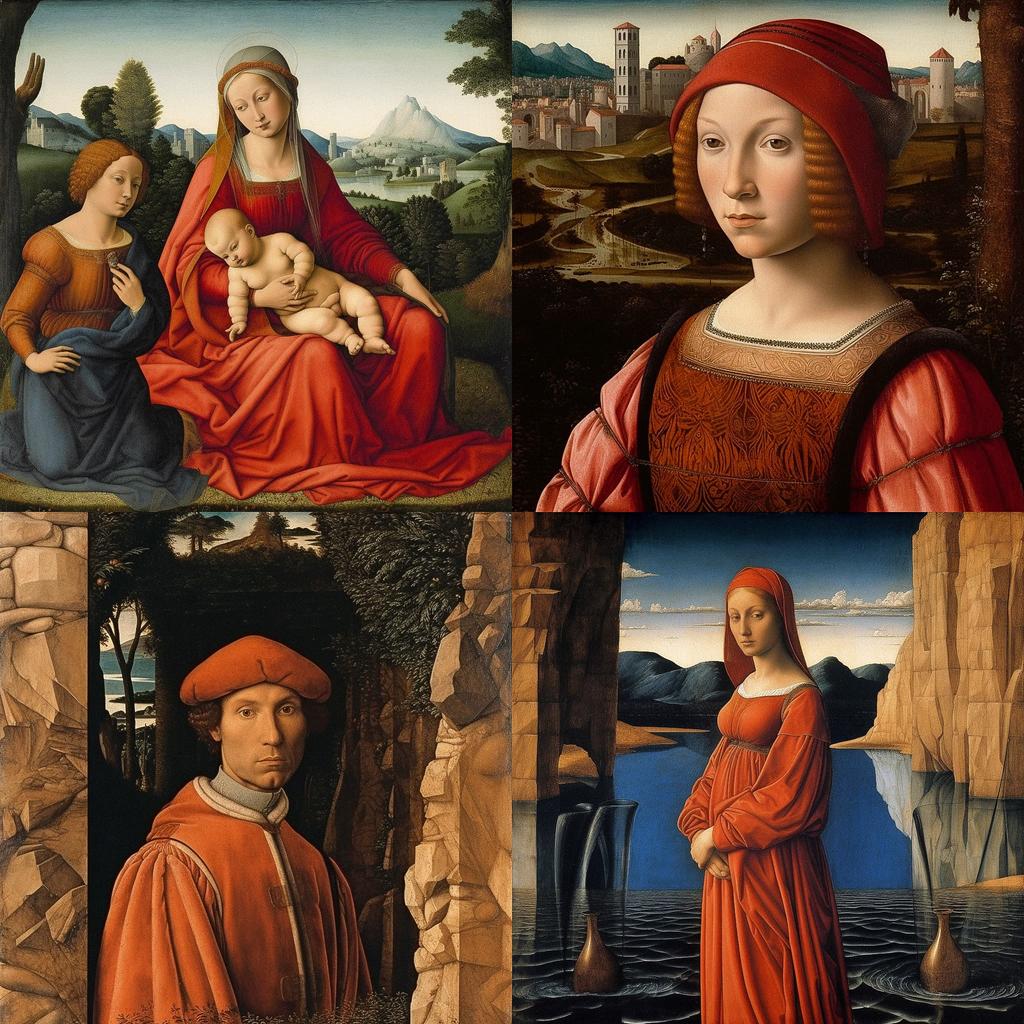 Giovanni Bellini style, Midjourney V5.1, render 1 of 4