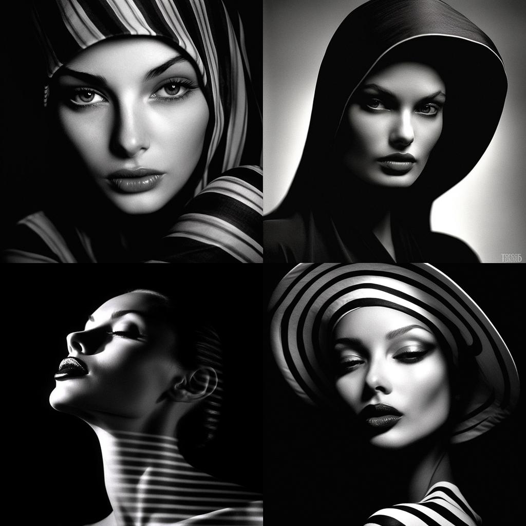 Greg Gorman style, Midjourney V5.1, render 1 of 4