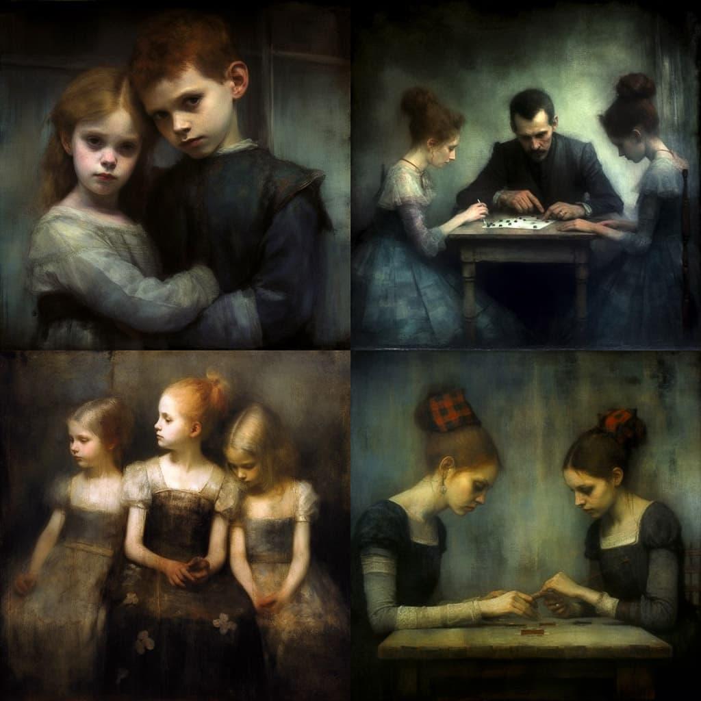 Grigory Gluckmann style, Midjourney V5.1, render 1 of 4