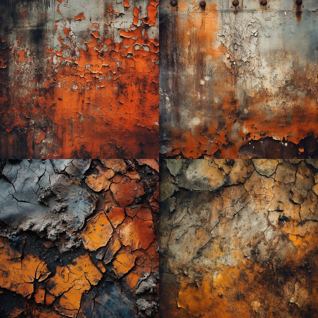 Gritty texture style, Midjourney V5.1, render 1 of 4