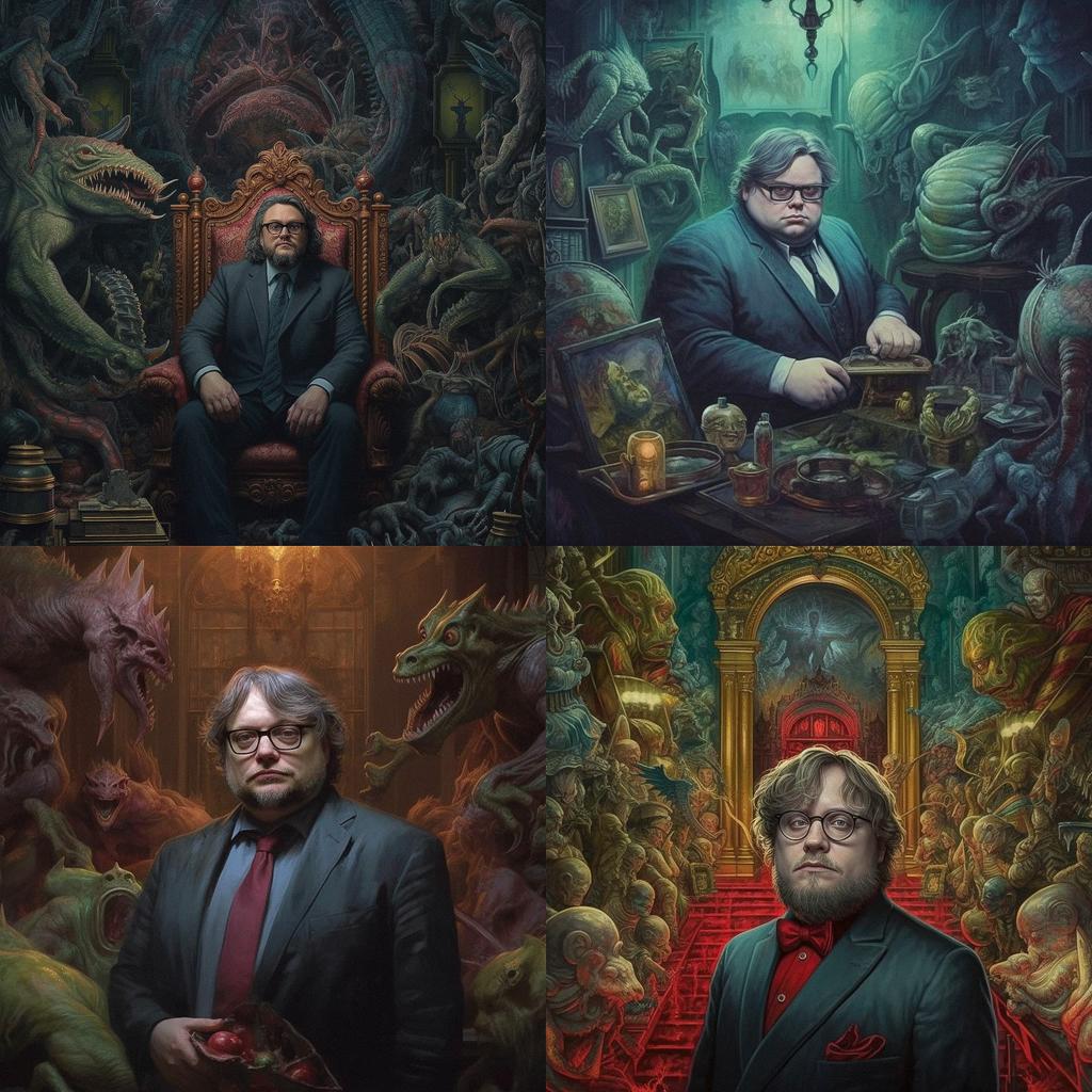 Guillermo del Toro style, Midjourney V5.1, render 1 of 4