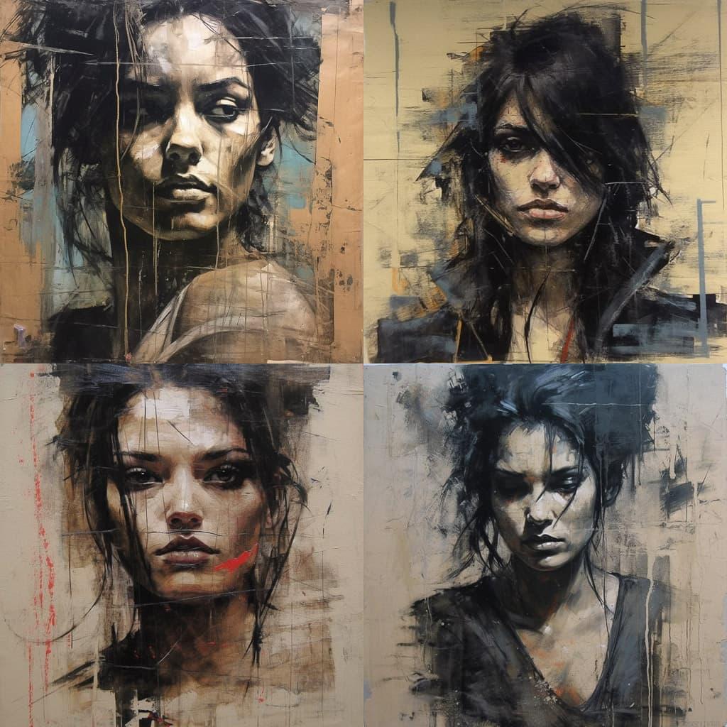 Guy Denning style, Midjourney V5.1, render 1 of 4