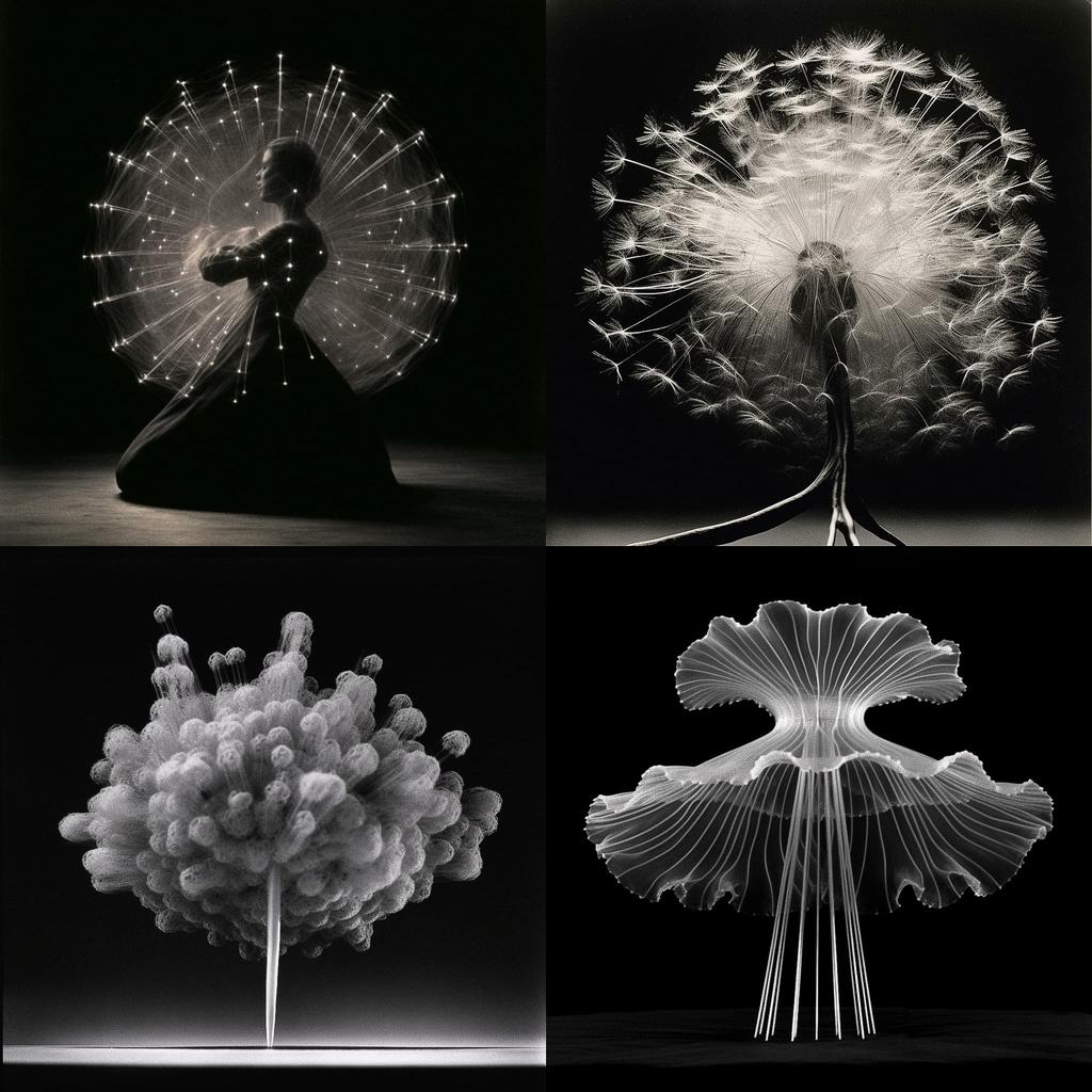 Harold Edgerton style, Midjourney V5.1, render 1 of 4