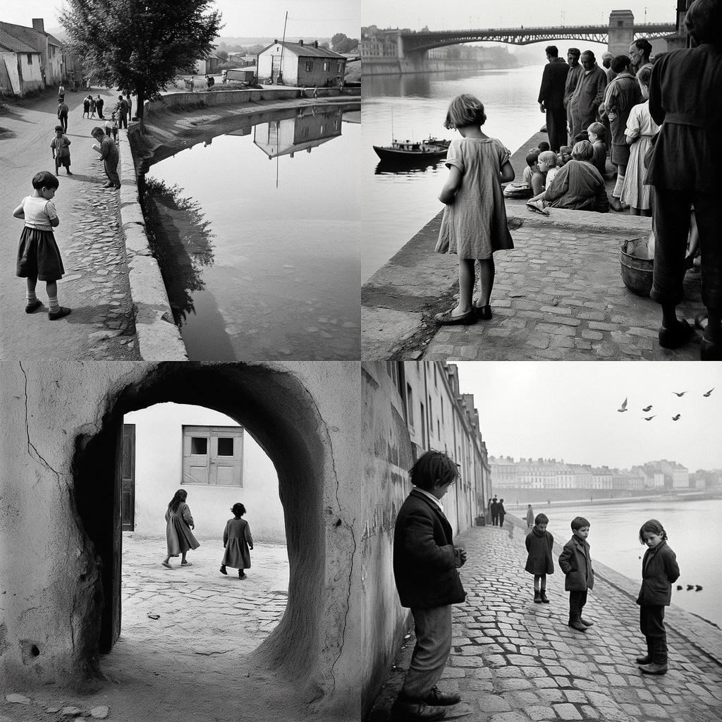 Henri Cartier-Bresson style, Midjourney V5.1, render 1 of 4