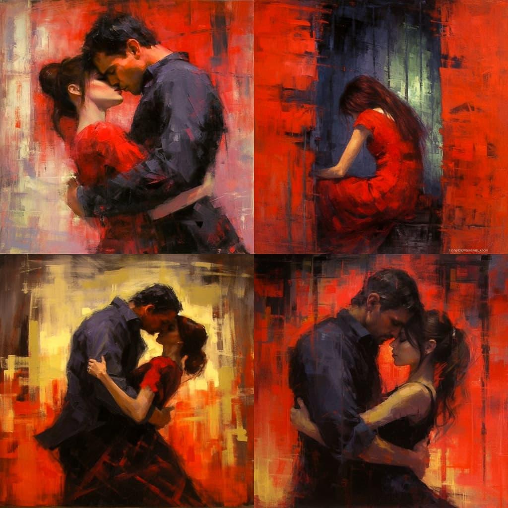 Henry Asencio style, Midjourney V5.1, render 1 of 4
