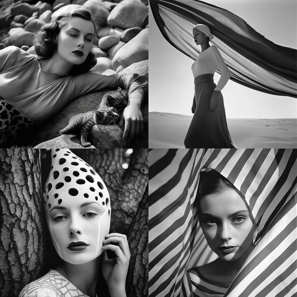 Herbert List style, Midjourney V5.1, render 1 of 4