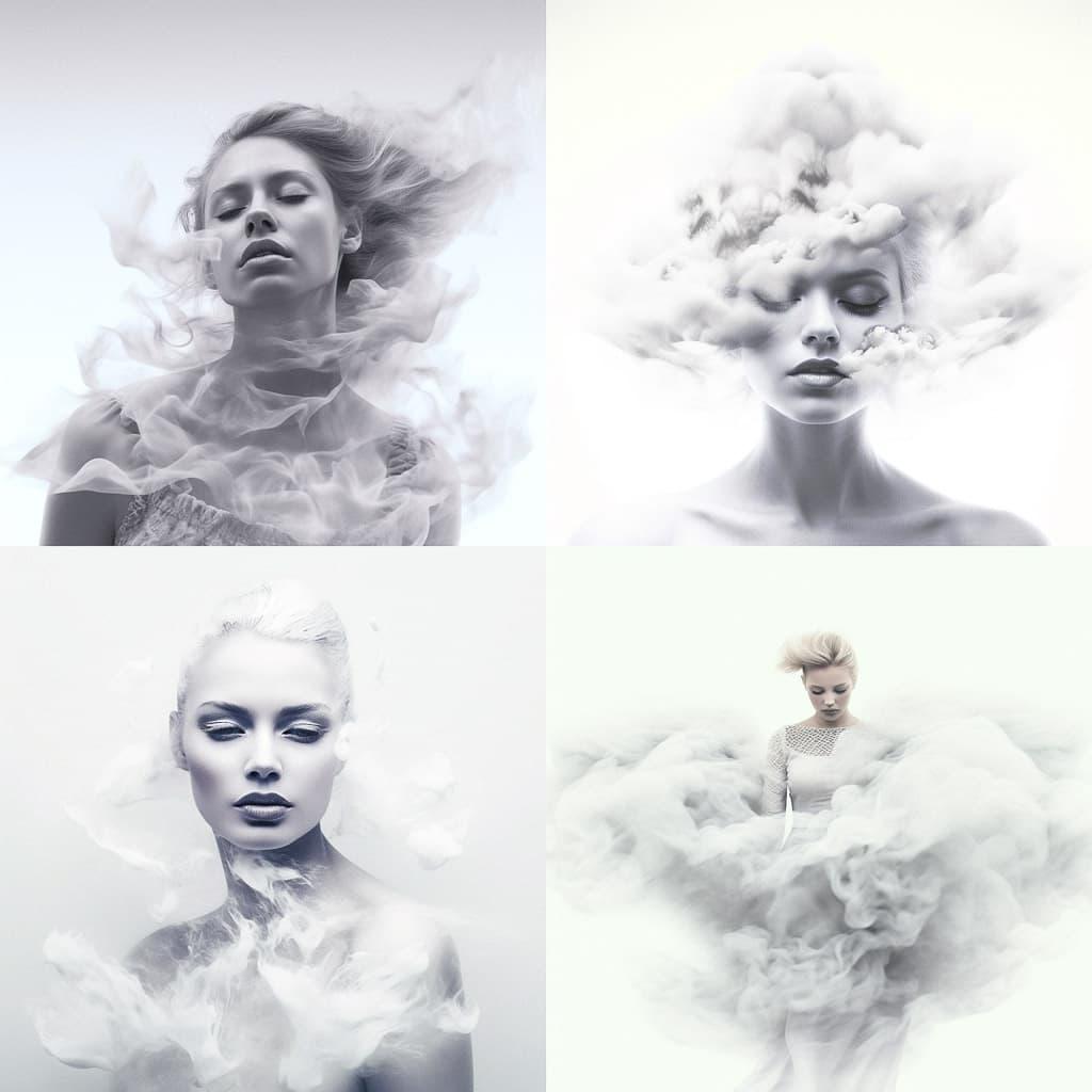 High key photography style, Midjourney V5.1, render 1 of 4