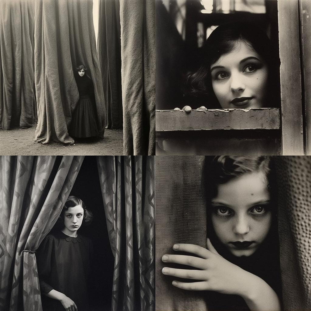 Ilse Bing style, Midjourney V5.1, render 1 of 4